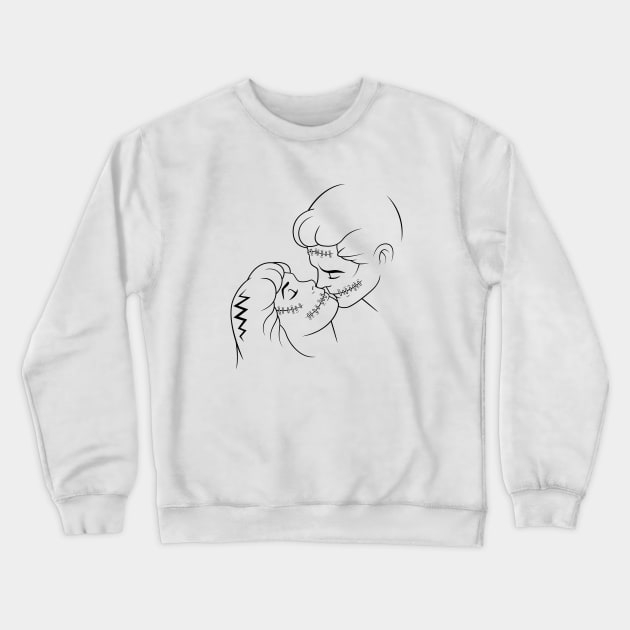 Lineart Lovers Crewneck Sweatshirt by Woah_Jonny